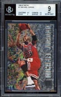 Michael Jordan Card 1996-97 Metal #11 BGS 9