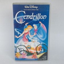 Cendrillon - VHS K7 Cassette vidéo DISNEY (0410/22)