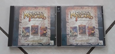 PC-Spiel (Retrogame) ''Monkey Island Collection'' - Alle 3 Teile, Sammler, rar!
