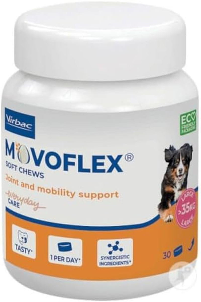 Virbac Movoflex Soft Chews L per Cani > 35kg - Salute Articolazioni 30pz