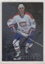 1998-99 ITG Be A Player Silver Auto Martin Rucinsky #221 Auto 4kz