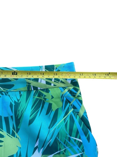 Pantaloncino golf donna nuovo con etichette Loudmouth verde splatterific taglia 10 tempo libero sportivo - Foto 4 di 6