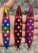 Lot 300g. BLUEFIN  TUNA  Bomb  KNIFE JIGS - Eddie Glow See My Other Items Bft 3
