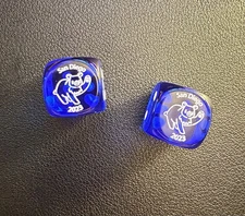 San Diego 2023 Pokémon Regionals Dice x2 New
