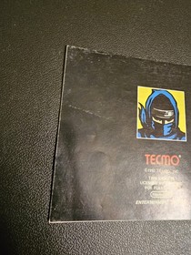 Ninja Gaiden 2 Nintendo Nes Manual ONLY. NO GAME