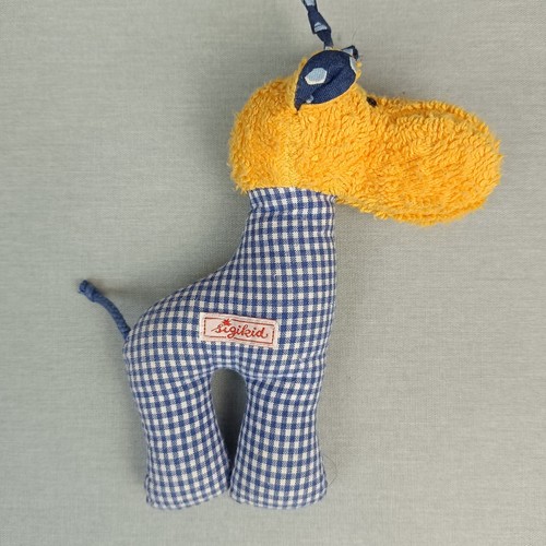 Sigikid Konvolut Rassel Greifling ❤️ Ente Bär Pferd Giraffe Schwein Frottee SET - Bild 8 von 13