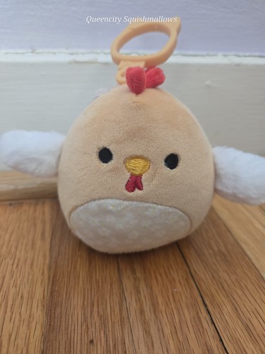 Original Squishmallows 3,5" Rutie der Hahn Clip On - Bild 1 von 4