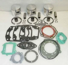 WSM Top End Rebuild Kit For Tiger Shark 1000 97-98 .75mm Over 010-853-13