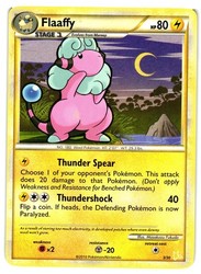 Flaaffy 3/30 HGSS Trainer Kit: Gyarados & Raichu