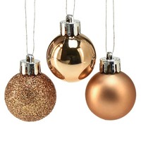 Bruchfeste Mini-Weihnachtskugeln FüR Elegante Dekoration, 14 StüCk