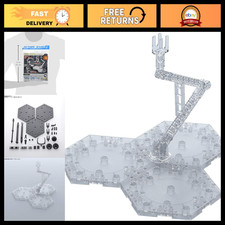 Clear Action Base 4 for 1/100 Scale Models - Multi-Display Stand, Hobby Accessor