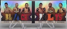 2013 Topps Triple Threads UFC Sepia Black Belts /27 GSP Silva Diaz Machida Nog
