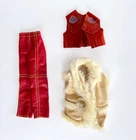 Vintage Horse Lovin' Barbie Clothes READ Red Pants Vest #1752 Westward Ho! #3578