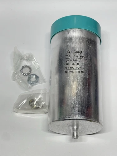 Kemet 900V 700uF C44U Polypropylene Film Capacitor Screw Mount C44UOGT6700M86K