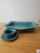 Southern Living at Home Tuscan Baker 9x13 AND Tidbit Bowl and Saucer set
