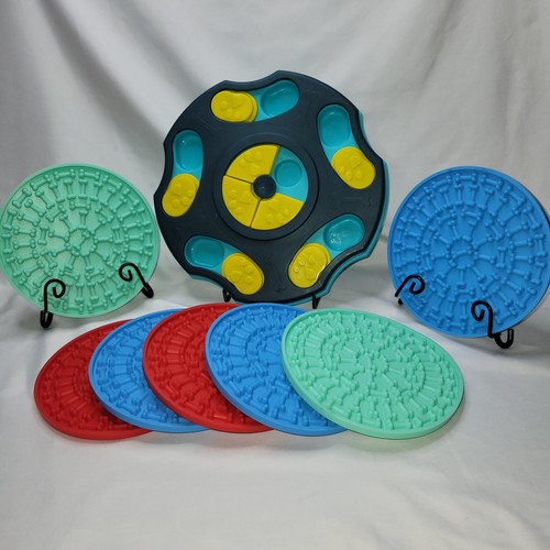 7 Lick Mats Dog Cat Boredom Buster Slow Feeder Silicone Multipack 1 Dog Puzzle 