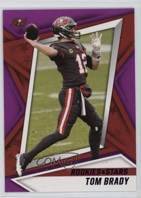 2021 Panini Rookies & Stars Purple Tom Brady #11 9mc