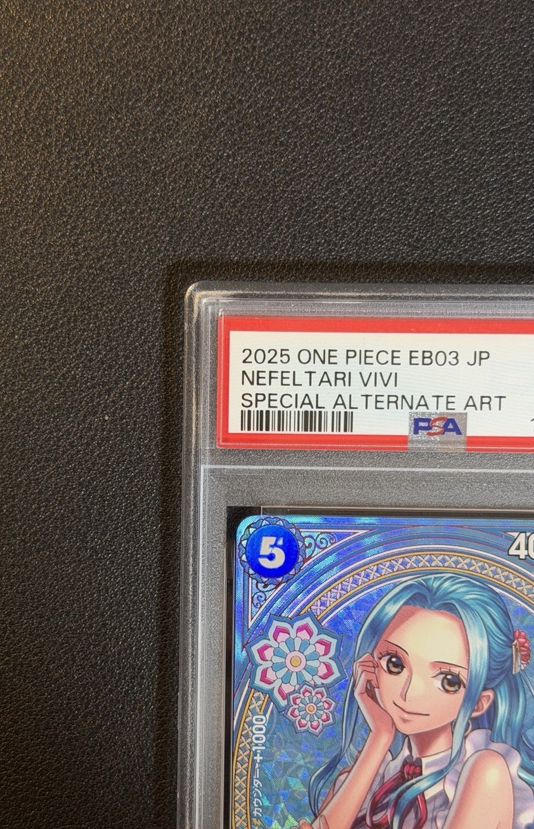 PSA 10 Nefeltari Vivi EB03-024 SP SR Parallel ONE PIECE Card