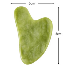 Natural Stone Guasha Jade Facial Beauty Scraping Massage Tools Firm Skin Care Fa