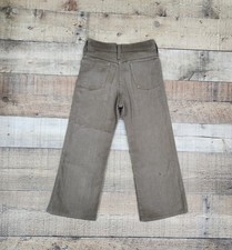 True Vintage Boys Sz 4-5 60s Brown Jcpenny Jeans Good Shape Flare