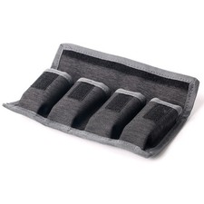 Thickened Waterproof Fabrics Battery Storage Bag 4or2 Pouches Organizer