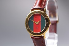 [N MINT] 1991 Vintage Gucci 3001L Sherry Line Quartz Ladies Watch From JAPAN