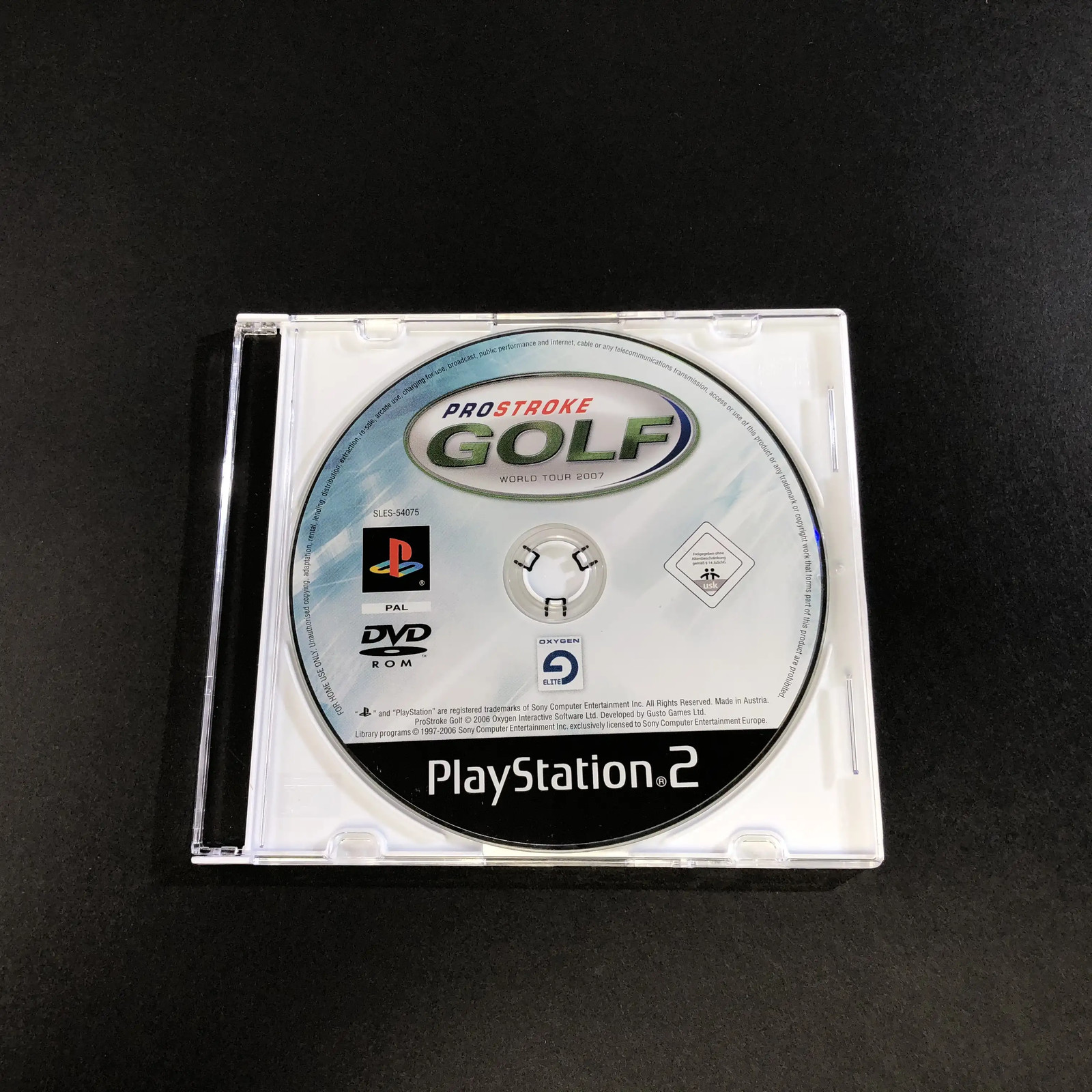 PS2 Prostroke Golf - World Tour 2007 PAL Bon état