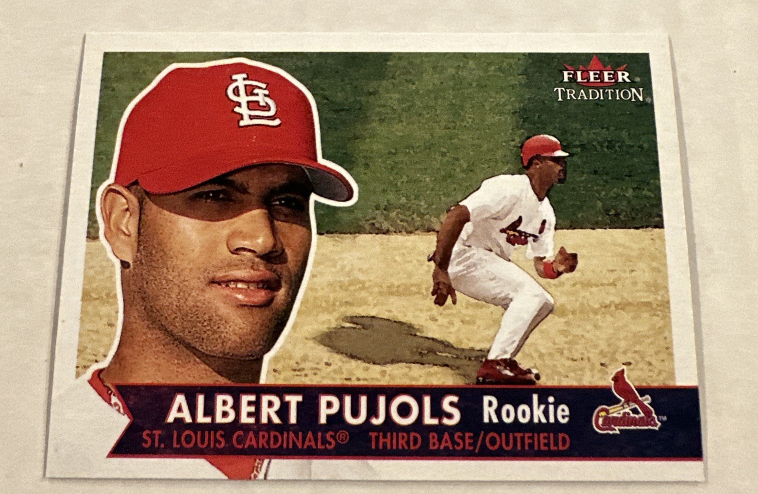 2001 Fleer Tradition - Albert Pujols #451 (RC) St. Louis Cardinals Rookie