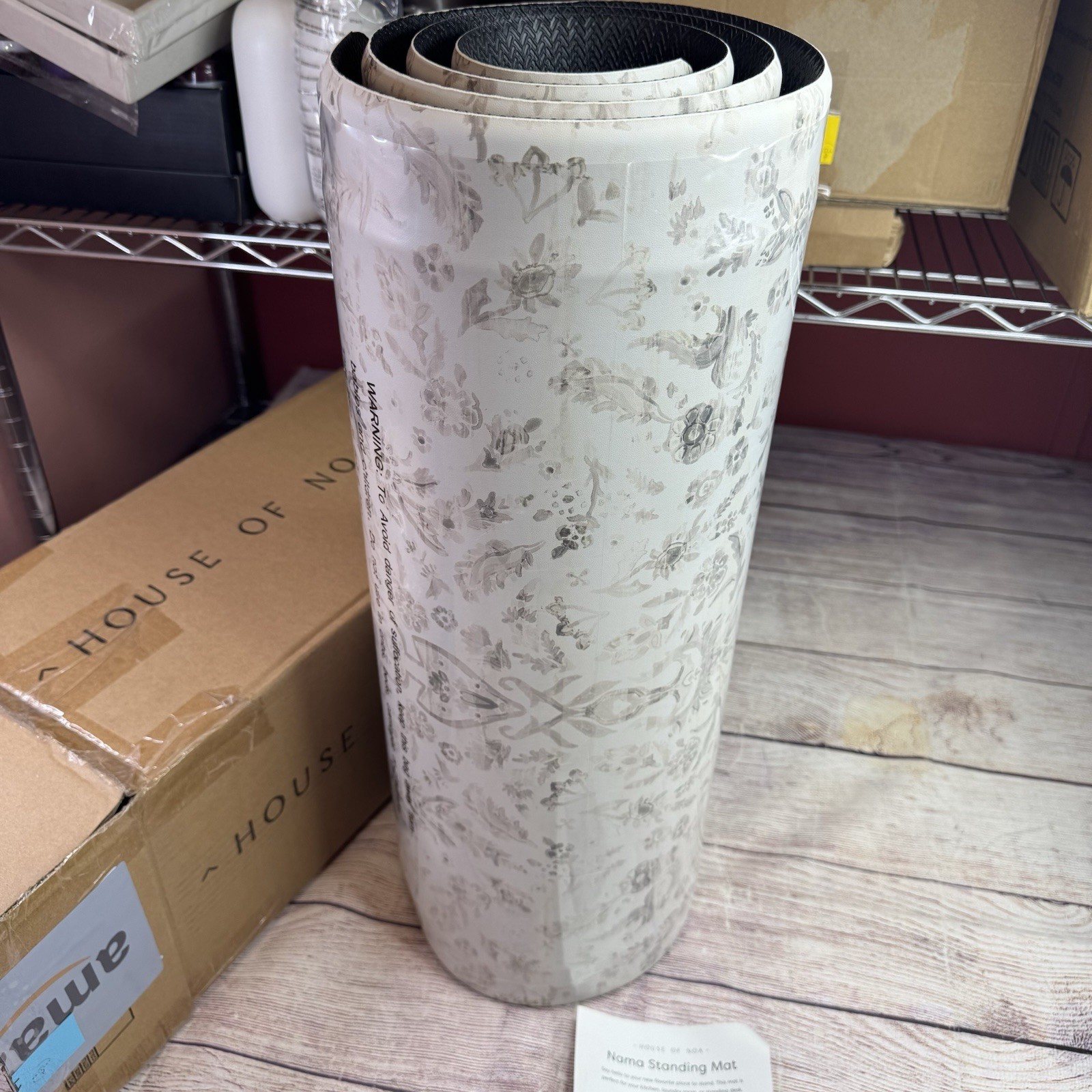 House Of Noa Standing Mat Anti-Fatigue Cushioned Kitchen Mats for Floor 72”X 22”