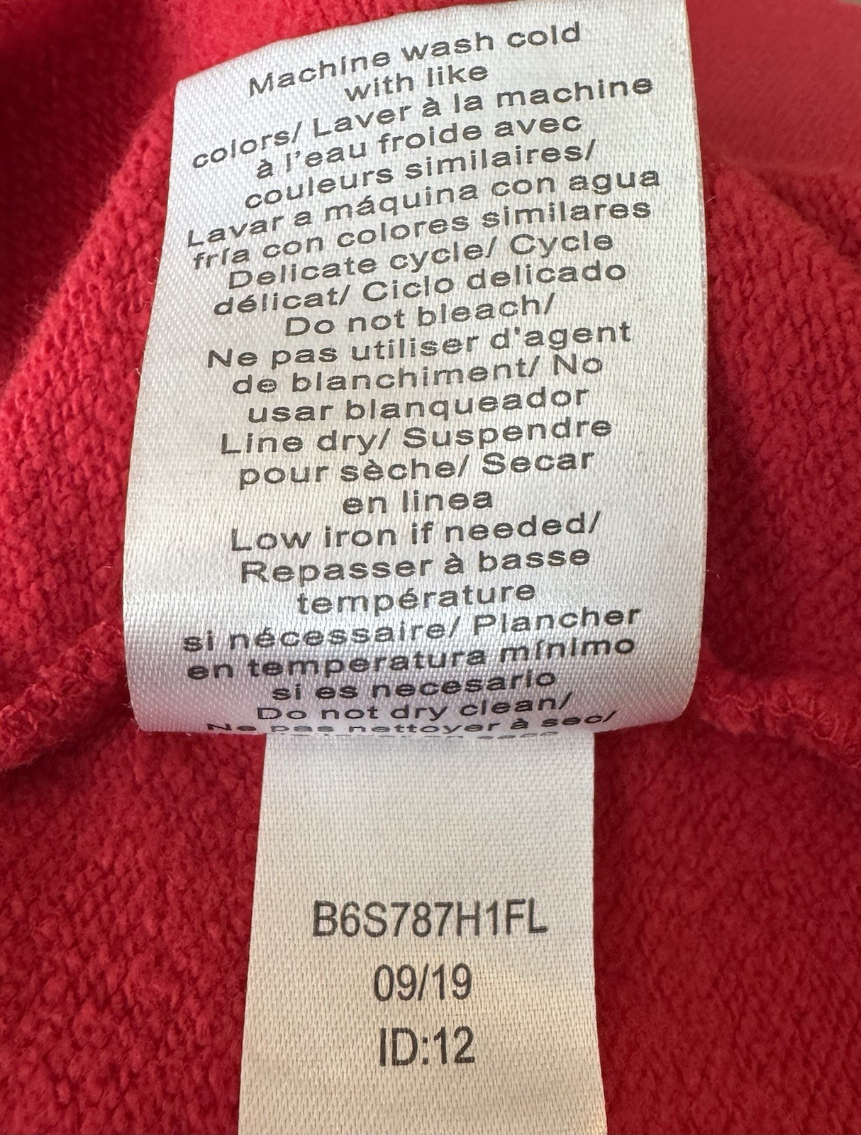 Psycho Bunny Red Wayne Chenille Patch Sweatshirt … - image 8