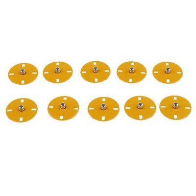 5 Sets Metal Sew on Snap Fasteners Press Stud Button  for Overcoat Repair