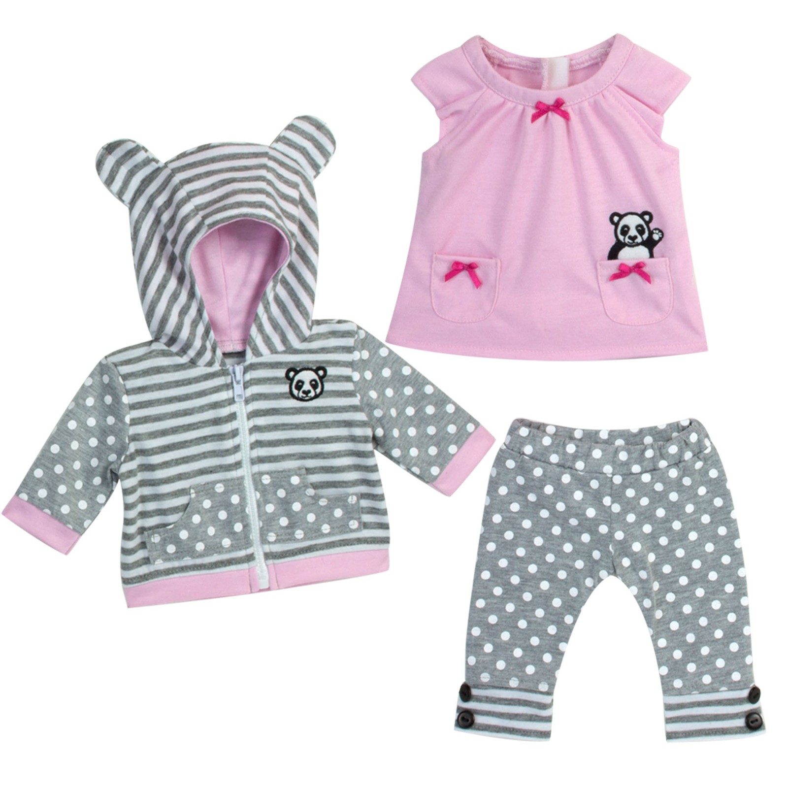 Sophia&rsquo;s Doll Sweatshirt, Tunic, and Leggings Set for 15" Dolls