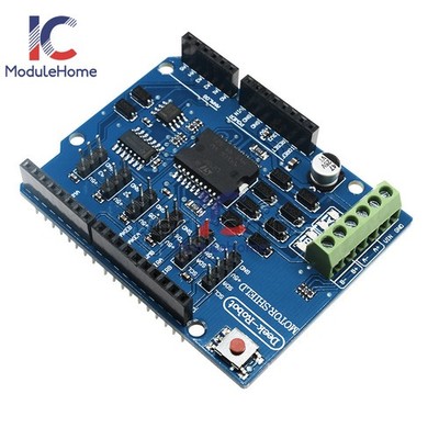 L298P Shield R3 DC Motor Driver Module 2A H-Bridge 2 way For Arduino UNO 2560 WC