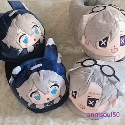 Identity V Ithaqua Luca Bals Embalmer Cos Game Winter Plush Cotton Slippers Gift