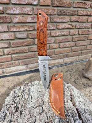 Herbertz Jagdmesser mit ''Wild und Hund'' Gravur Gebraucht Neuwertiger Zustand 
