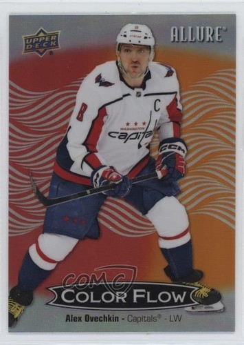 2024-25 Upper Deck Allure Color Flow Red Orange Alex Ovechkin #CFL-5