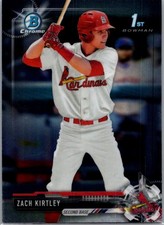 2017 Bowman Draft #BDC-20 Zach Kirtley Chrome