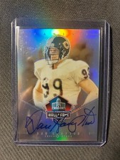 2024 Panini Prizm Hall of Fame DAN HAMPTON #21/50 On-Card Auto Chicago Bears