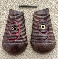 Reproduction C96 Mauser Bolored 9 Grip Set With Screw