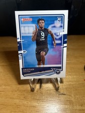 2020 Donruss #259 Kristian Fulton Tennessee Titans