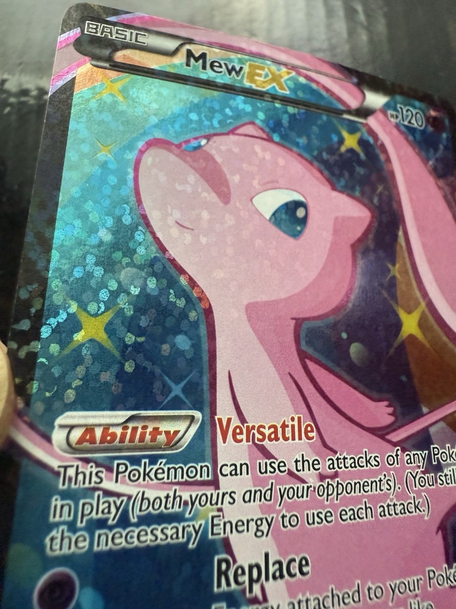 Pokemon Mew EX RC24/RC25 Legendary Treasures: Radiant Collection