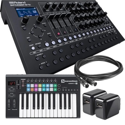 Roland SH-4d Desktop Synthesizer CONTROLLER RIG