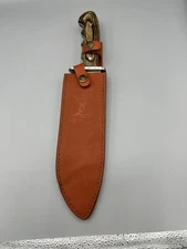 Elk Ridge Hand Forged Knife Fixed Blade Stainless Leather Sheath ER-438-SO 8.75"