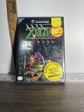 The Legend of Zelda Four Swords Adventures (GameCube, 2004) Complete Black Label
