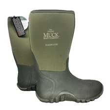 NWT The Original Muck Boot Company Edgewater Green Tall Chore Boots Mens 11/11.5