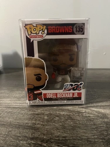 Funko Pop! NFl: Odell Beckham Jr. #135 CLEVELAND BROWNS w/protector