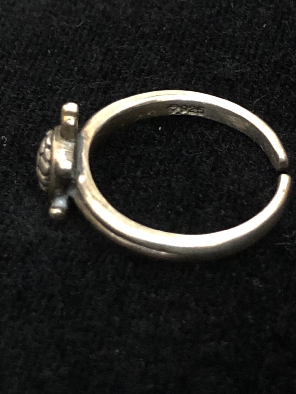 Avon Sterling Silver Turtle Adjustable Ring In Ve… - image 18