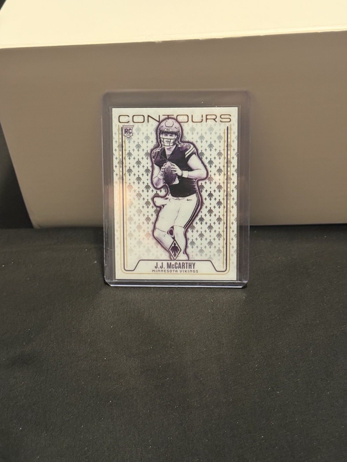 2024 Panini Phoenix - Contours J.J. McCarthy #CON-JMY (RC)