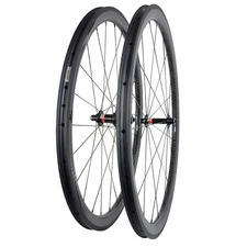 700C 30-60mm Deep 25mm Wide Carbon Wheelset Freehub HG XDR 20H 24H Road Bike