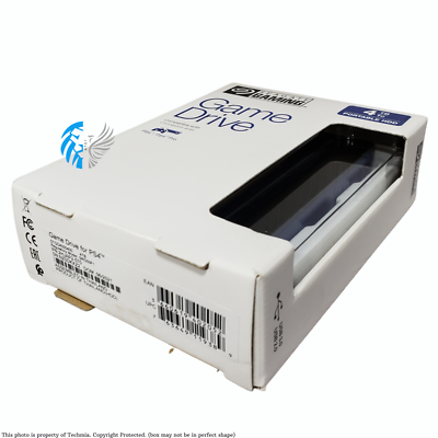 Seagate Game Drive 4TB Portable Hard Drive for PS4, PS5 - Blue